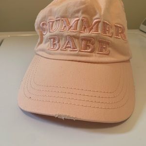 Summer Babe baseball hat